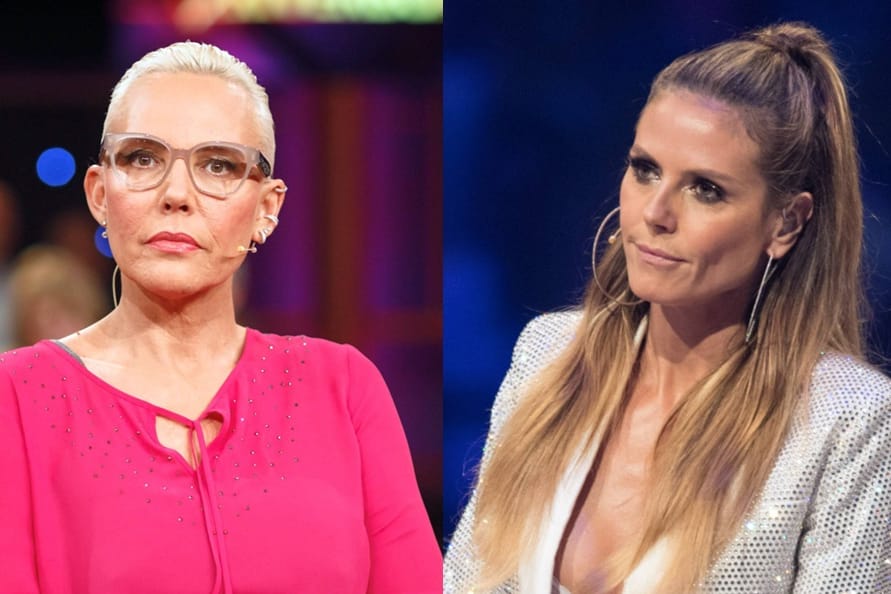 Zwei Power-Mamas: Natascha Ochsenknecht und Heidi Klum. Zwei Power-Mamas: Natascha Ochsenknecht und Heidi Klum.