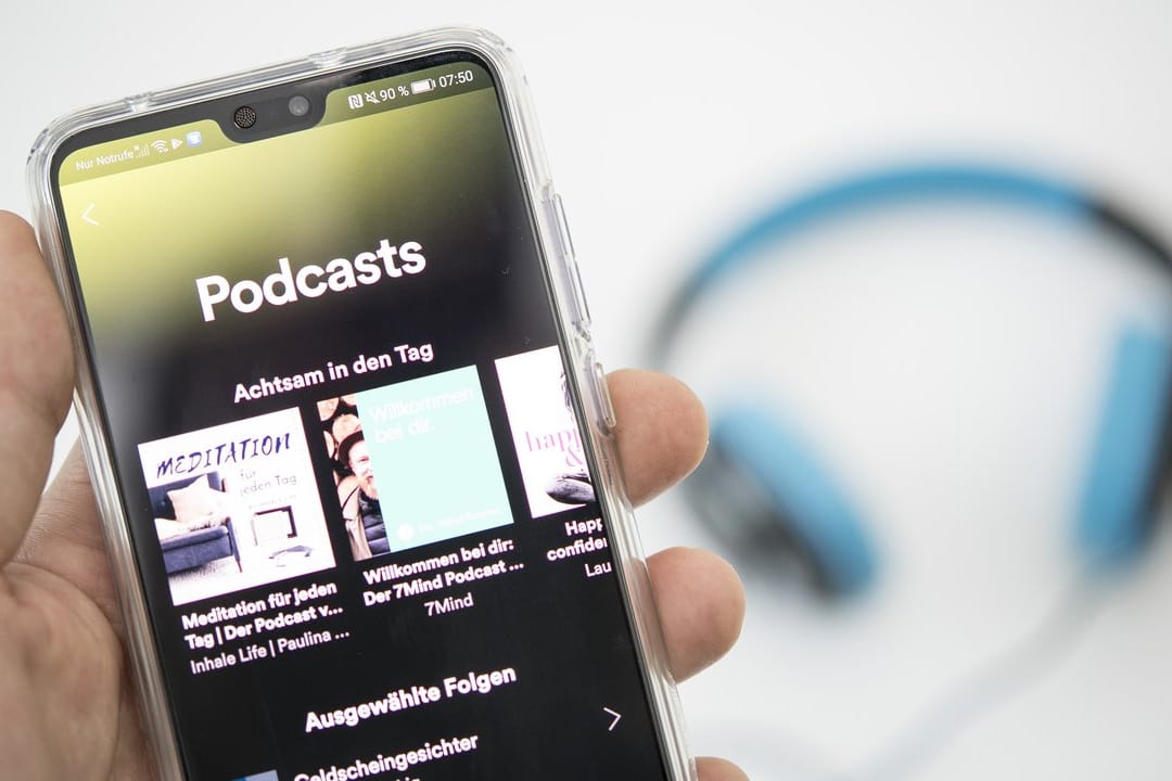 Streamingdienste bieten eine große Auswahl an Podcasts.