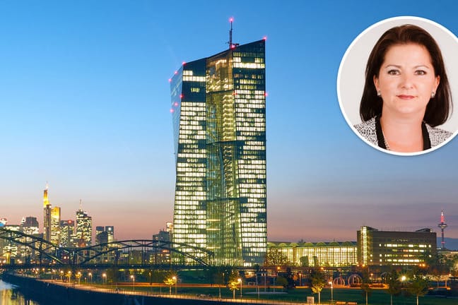 Der Sitz der Europäischen Zentralbank Frankfurt: Die Zinsen bleiben auf Nullniveau. Der Sitz der Europäischen Zentralbank Frankfurt: Die Zinsen bleiben auf Nullniveau.
