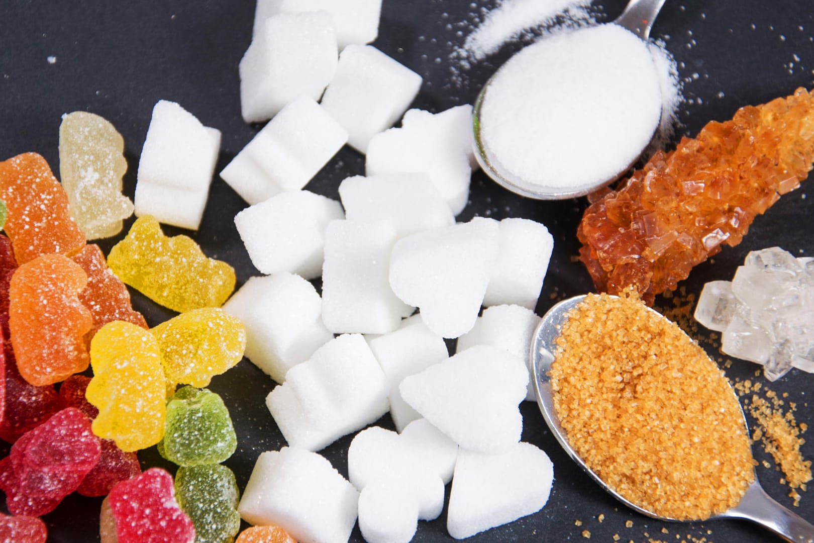 Verschiedene Zuckersorten und Süßigkeiten: Testen Sie Ihr Allgemeinwissen in unserem kniffligen Quiz. Verschiedene Zuckersorten und Süßigkeiten: Testen Sie Ihr Allgemeinwissen in unserem kniffligen Quiz.