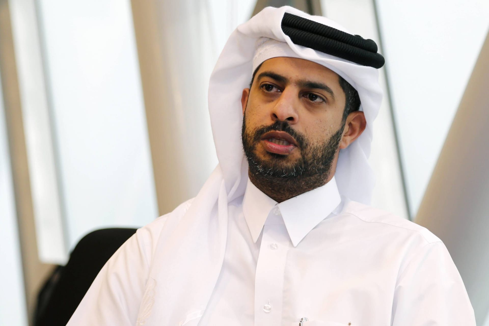 Nasser Al Khater: Der Turnier-Geschäftsführer betonte die Sicherheit von Homosexuellen in Katar. Nasser Al Khater: Der Turnier-Geschäftsführer betonte die Sicherheit von Homosexuellen in Katar.