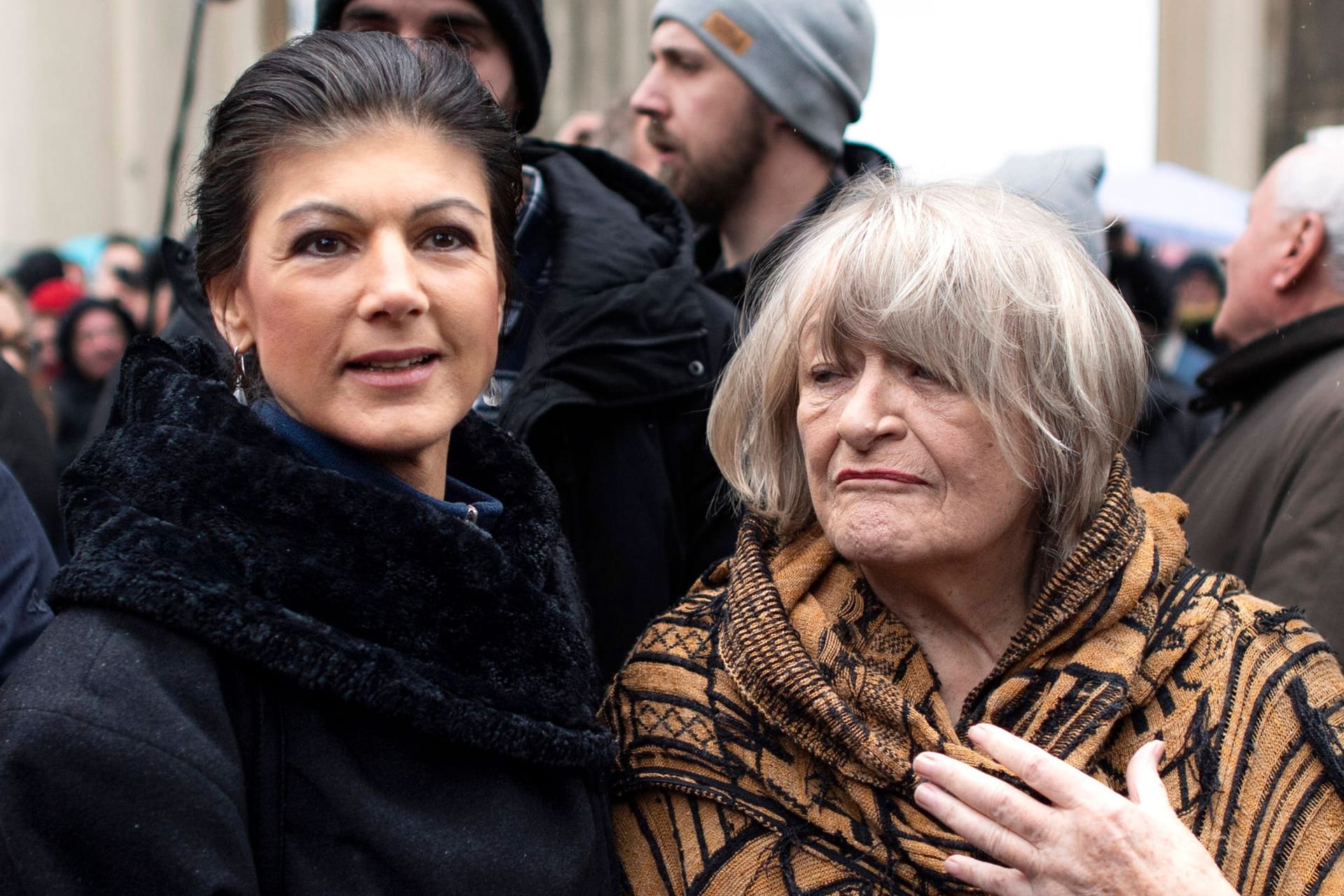 Sahra Wagenknecht und Alice Schwarzer: Wagenknecht hat den offenen Brief angestoßen. Sahra Wagenknecht und Alice Schwarzer: Wagenknecht hat den offenen Brief angestoßen.