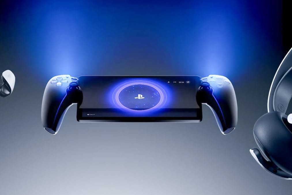 Die Playstation Portal: So soll die neue Handheld-Konsole aussehen. Die Playstation Portal: So soll die neue Handheld-Konsole aussehen.