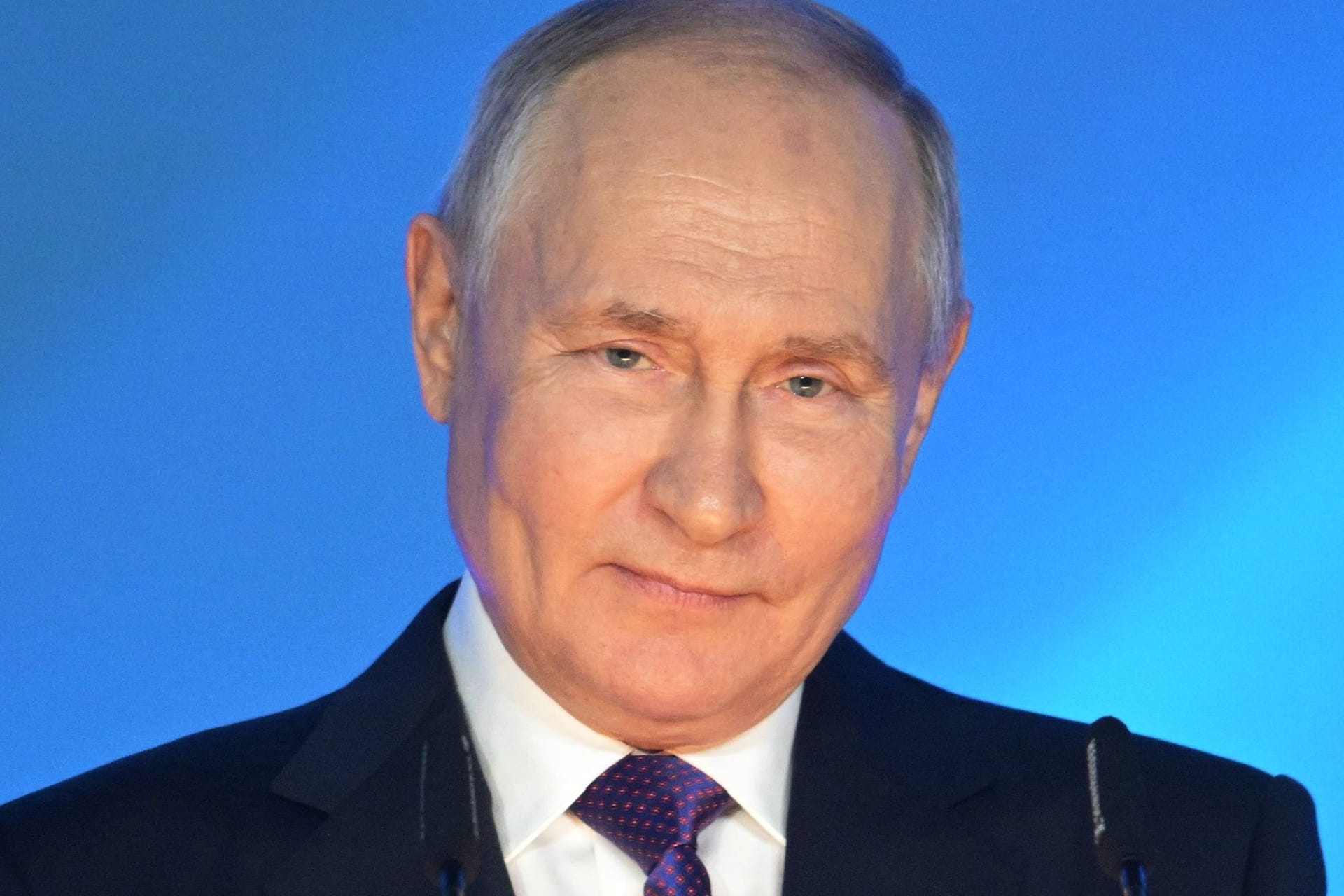 Wladimir Putin: Nach dem Flugzeugabsturz von Prigoschins Privatjet war ihm eine Verbindung mit dessen Tod vorgeworfen worden. Wladimir Putin: Nach dem Flugzeugabsturz von Prigoschins Privatjet war ihm eine Verbindung mit dessen Tod vorgeworfen worden.