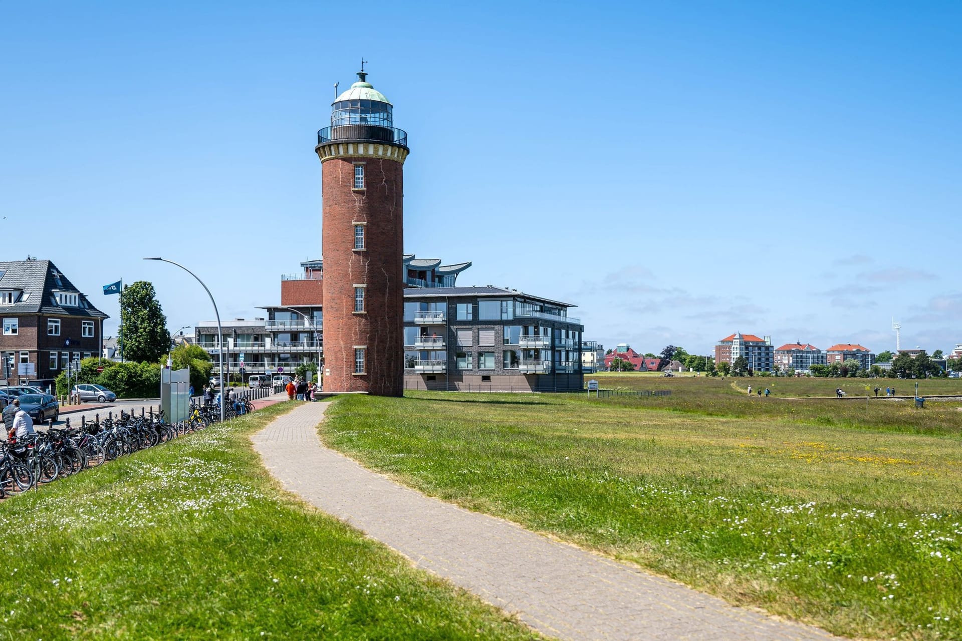 "Hamburger Leuchtturm" in Cuxhaven "Hamburger Leuchtturm" in Cuxhaven