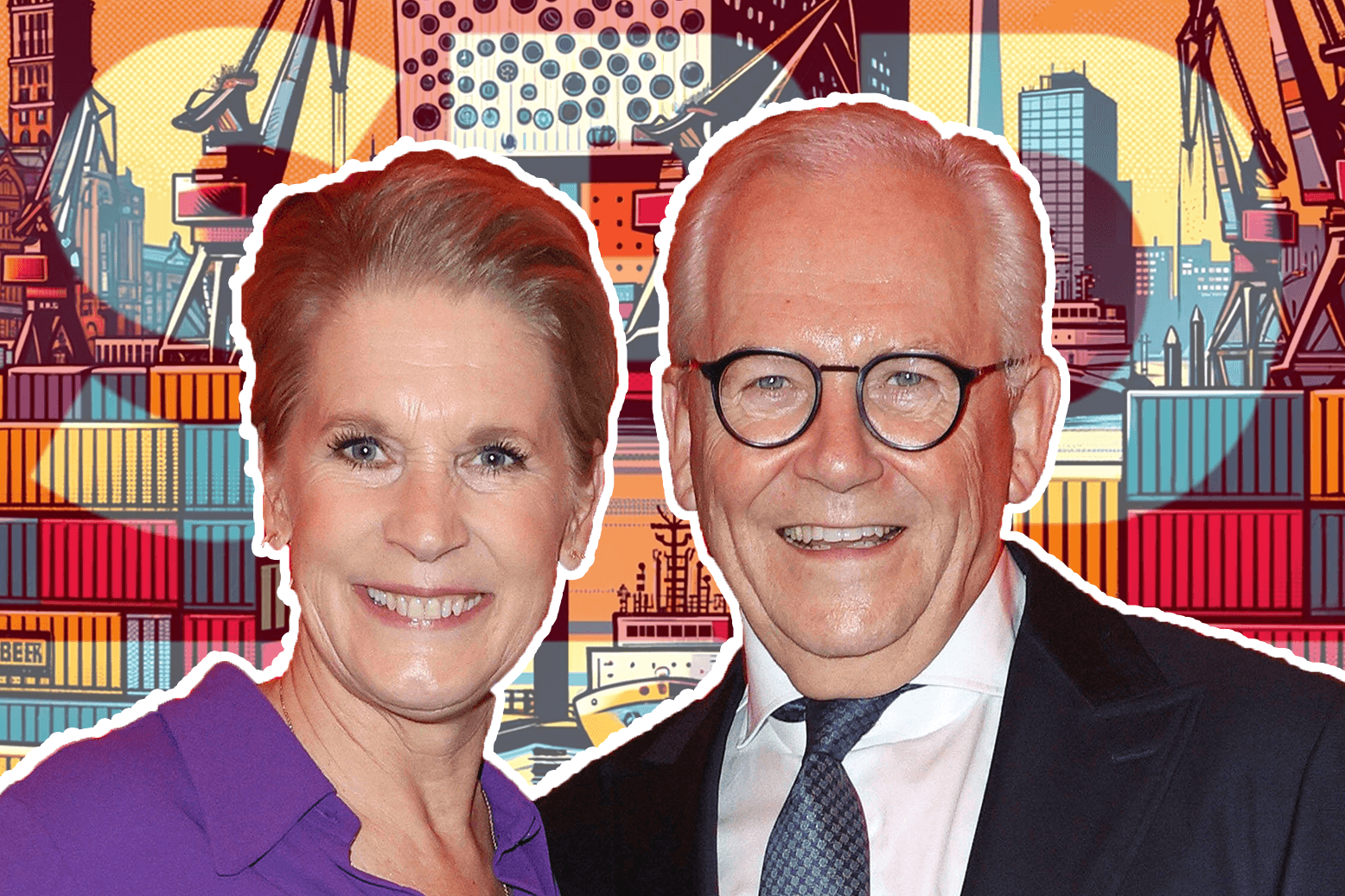 Das Ehepaar Cornelia Poletto und Rüdiger Grube: Die Affäre um SPD-Netzwerke und russisches Gas weitet sich auf Hamburg aus. Das Ehepaar Cornelia Poletto und Rüdiger Grube: Die Affäre um SPD-Netzwerke und russisches Gas weitet sich auf Hamburg aus.