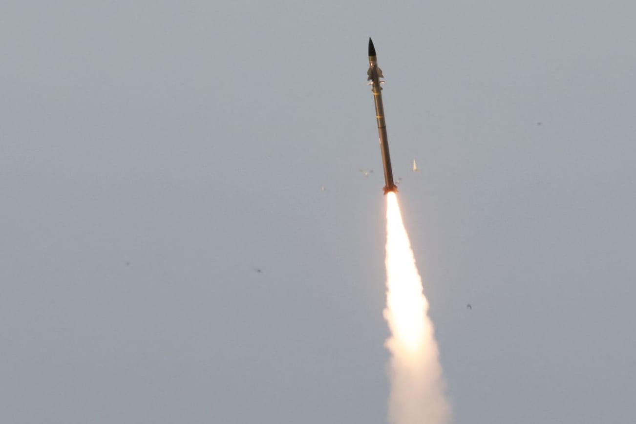 Israelisches Raketenabwehrsystem (Symbolbild): Kaum eines der iranischen Geschosse konnte sein Ziel erreichen. Israelisches Raketenabwehrsystem (Symbolbild): Kaum eines der iranischen Geschosse konnte sein Ziel erreichen.