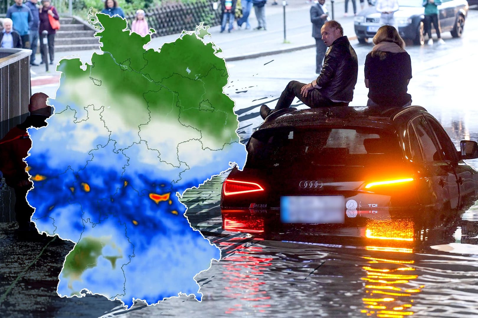 Unwetterwarnungen für Deutschland Unwetterwarnungen für Deutschland