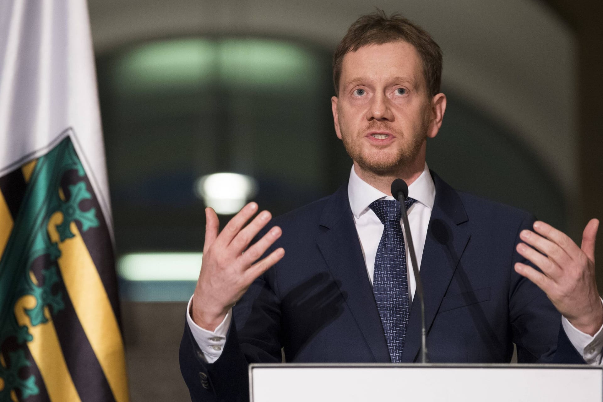 Michael Kretschmer (Archivbild): Die Chancen stehen gut, dass Kretschmer sich als Ministerpräsident im Amt halten können wird. Michael Kretschmer (Archivbild): Die Chancen stehen gut, dass Kretschmer sich als Ministerpräsident im Amt halten können wird.