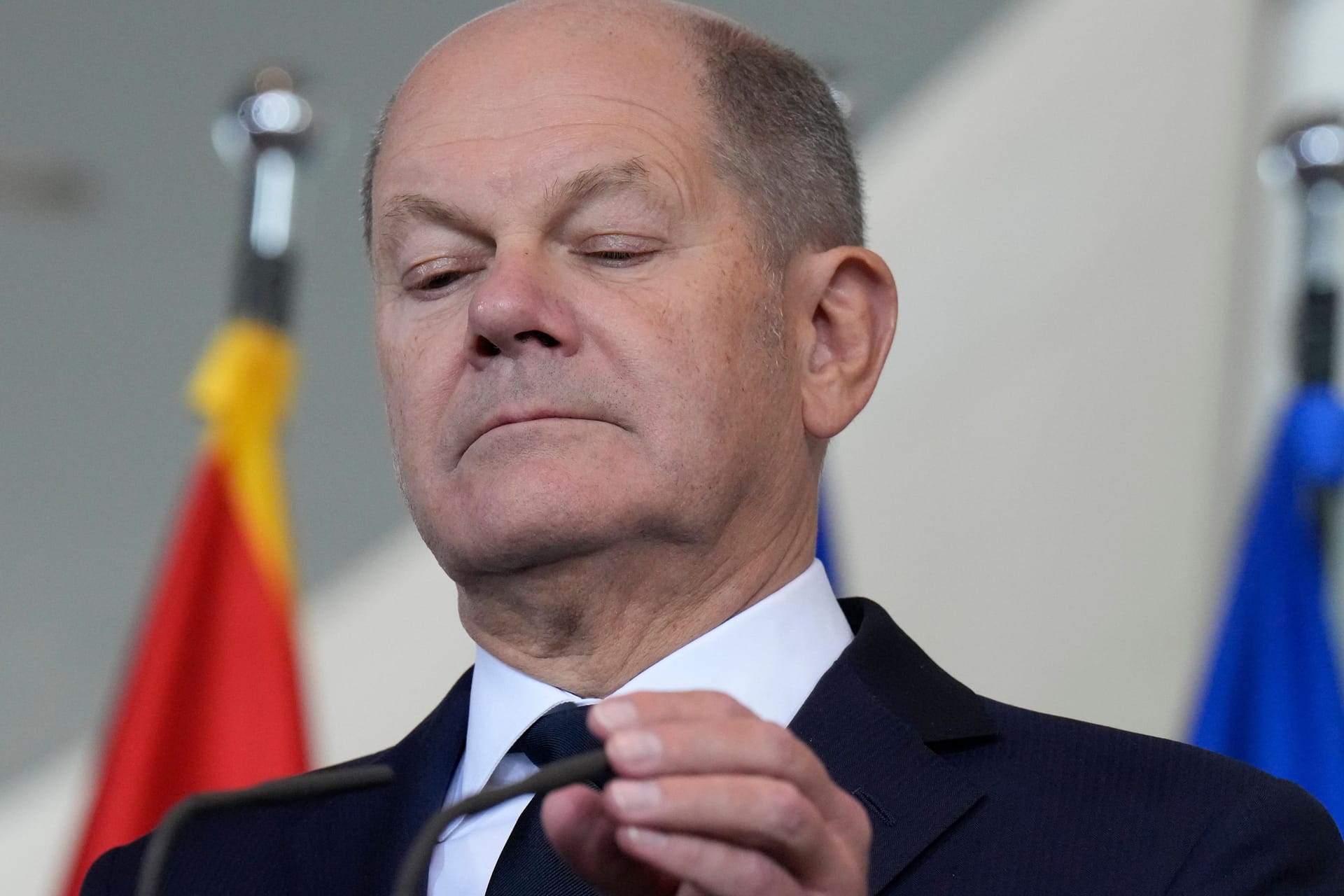Bundeskanzler Olaf Scholz: Türmer wirft ihm Einschüchterung vor. Bundeskanzler Olaf Scholz: Türmer wirft ihm Einschüchterung vor.