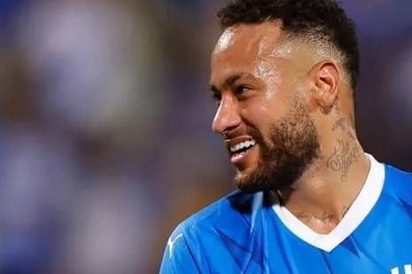 Neymar: Er steht bei Al-Hilal unter Vertrag. Neymar: Er steht bei Al-Hilal unter Vertrag.