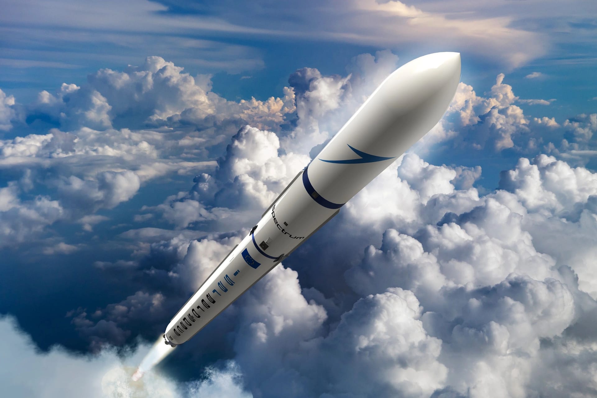 Die Trägerrakete Spectrum des bayerischen Start-ups Isar Aerospace könnte die erste deutsche Rakete sein, die ins All fliegt.