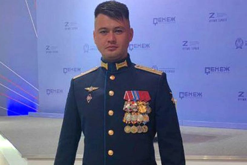 Zaur Gurzijew befahl als Kommandeur die Bombardierung von Mariupol. Er wurde bei einem Anschlag getötet. Zaur Gurzijew befahl als Kommandeur die Bombardierung von Mariupol. Er wurde bei einem Anschlag getötet.
