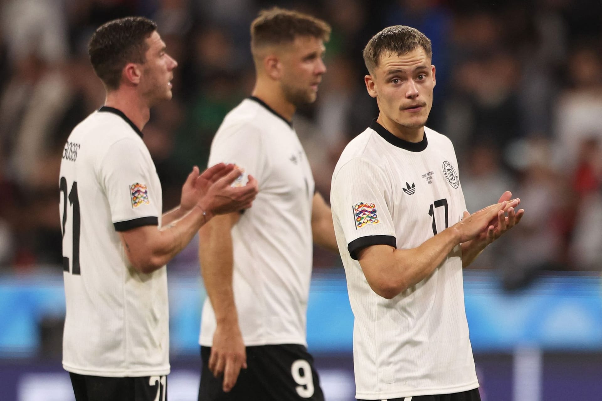 Die deutsche Nationalelf verliert das Halbfinale der Nations League gegen Portugal mit 1:2. Ein Bayern-Neuzugang steht dabei komplett neben sich und bekommt dafür Note 5. Die Einzelkritik.